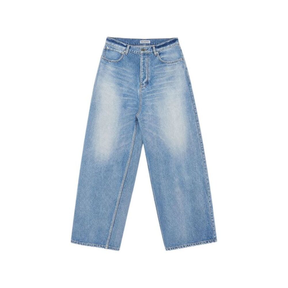 Balenciaga Men Baggy Fit Denim Jeans